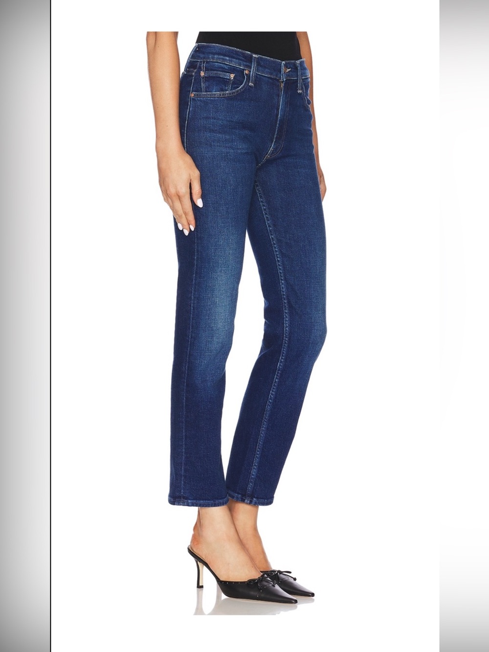 MOTHER THE MID RISE RIDER
FLOOD JEANS - Picture 4 of 7